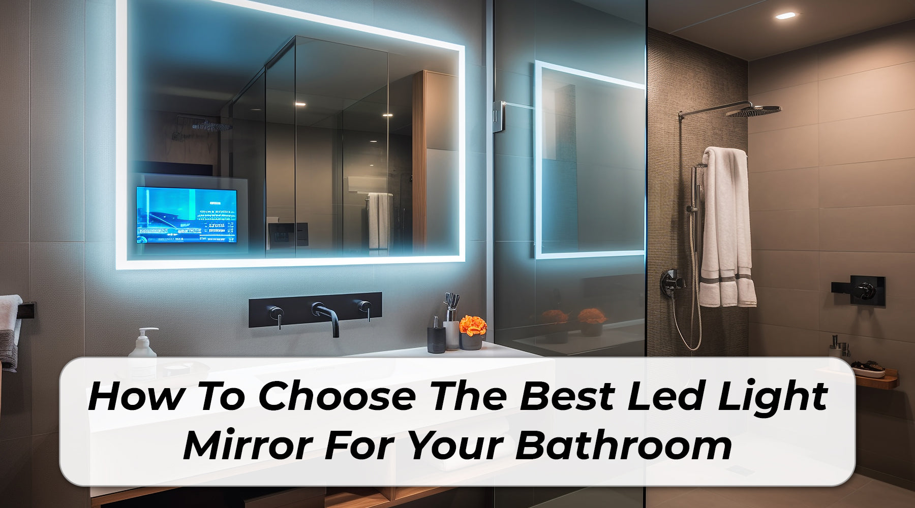 How to Choose the Best LED Light Mirror for Your Bathroom