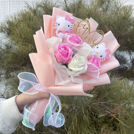 Plush Dolls  Flower Bouquet