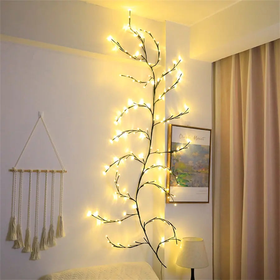 Willow Vine Branch Light Wall Decor Uniquely Yours Designs