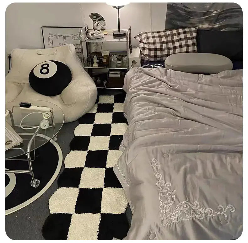 Black & White Runner Rugs Uniquely Yours Designs