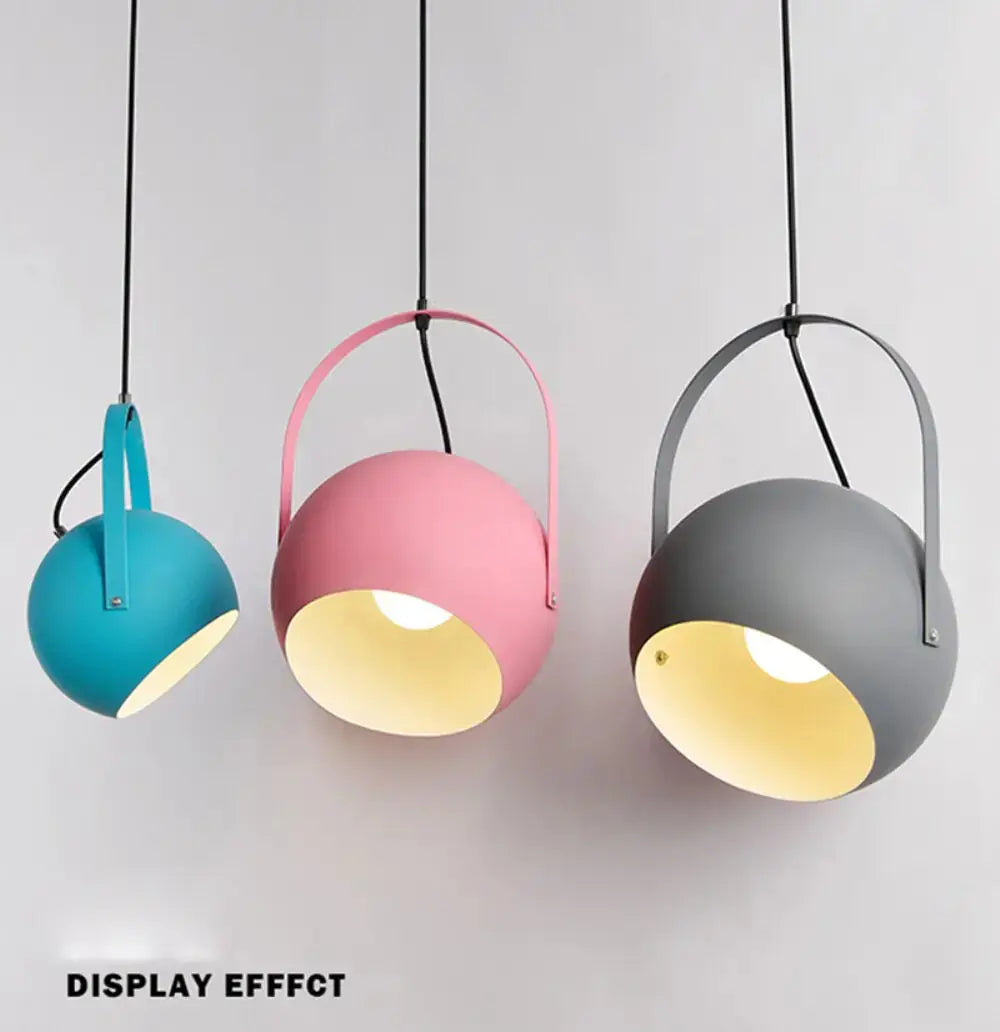 Colorful Spot Pendant Lights Uniquely Yours Designs