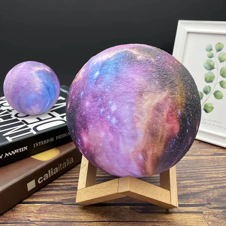 Colorful Starry Sky Moon Lamps Uniquely Yours Designs