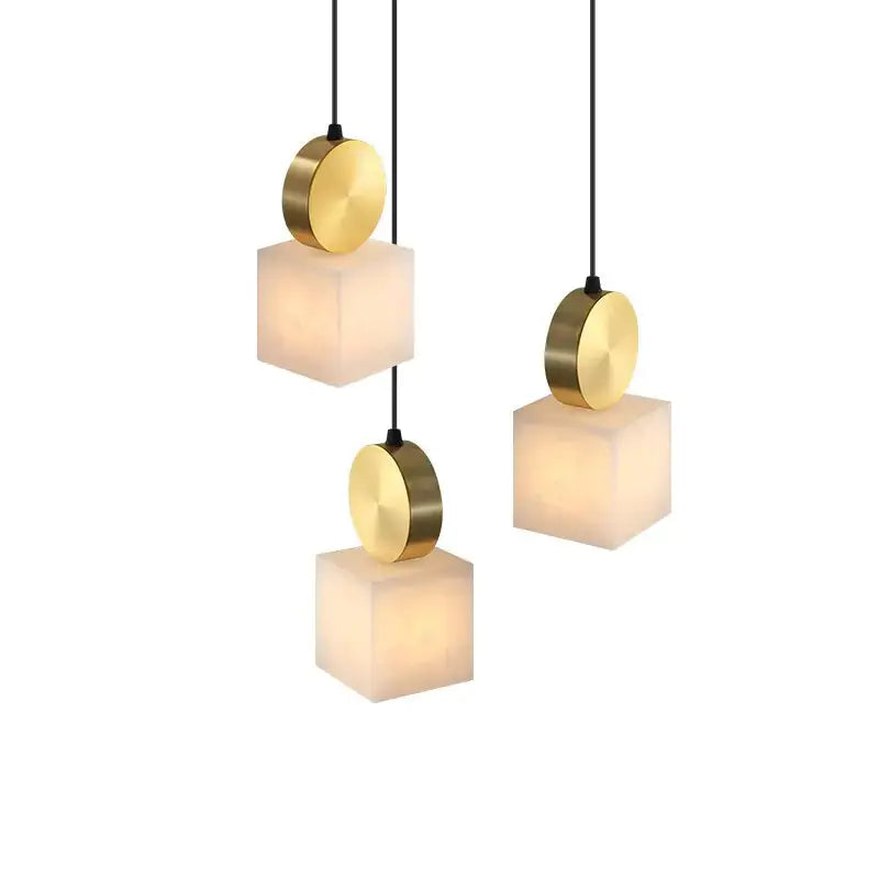 Creative Marble Squares Pendant Lights Uniquely Yours Designs