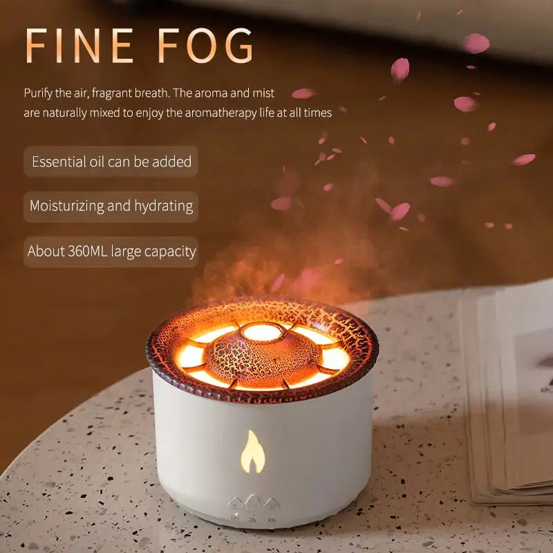 Flame Aroma Diffuser Essential Oil Uniquely Yours Designs