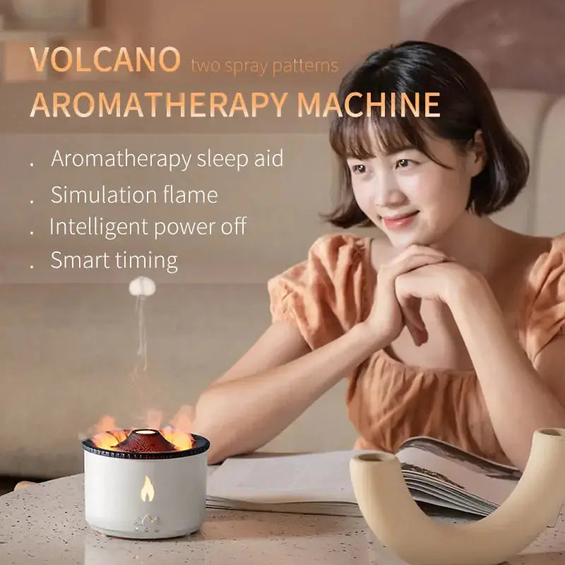 Flame Aroma Diffuser Essential Oil Uniquely Yours Designs