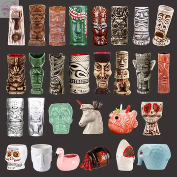 Hawaii Ceramic Tiki Mugs Uniquely Yours Designs