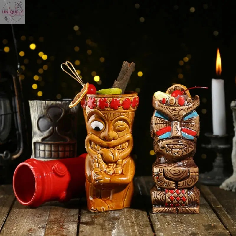 Hawaii Ceramic Tiki Mugs Uniquely Yours Designs