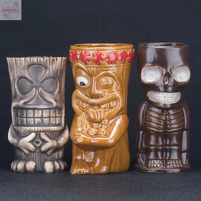 Hawaii Ceramic Tiki Mugs Uniquely Yours Designs