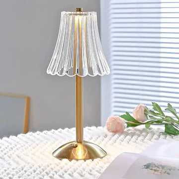 Iris Rechargeable Table Lamp Uniquely Yours Designs