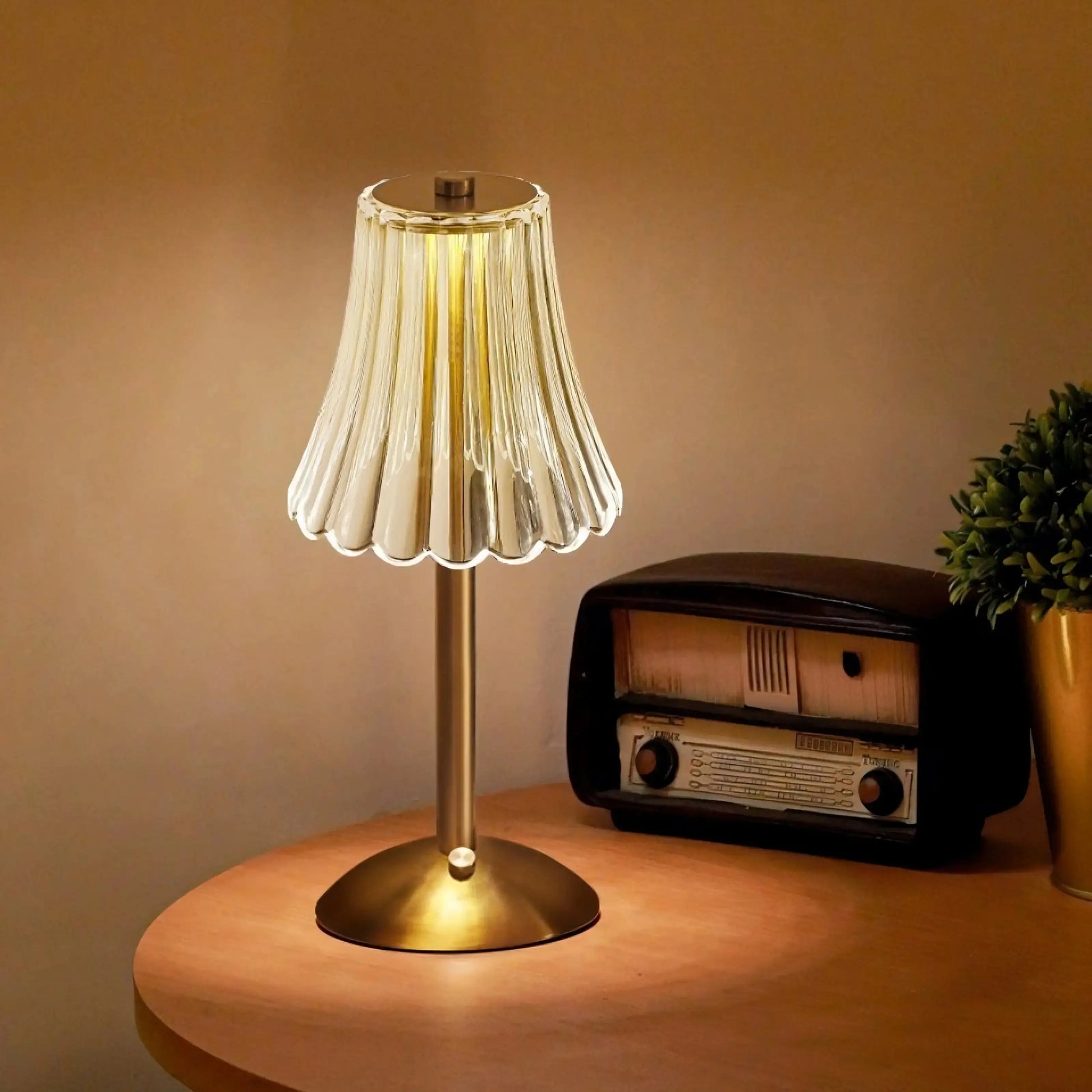 Iris Rechargeable Table Lamp Uniquely Yours Designs