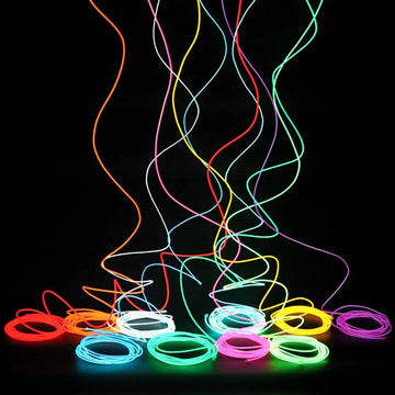 Led Neon Dance Party Atmosphere Decor Lamp RopeTube Waterproof Multicolor Led Strip Uniquely Yours Designs