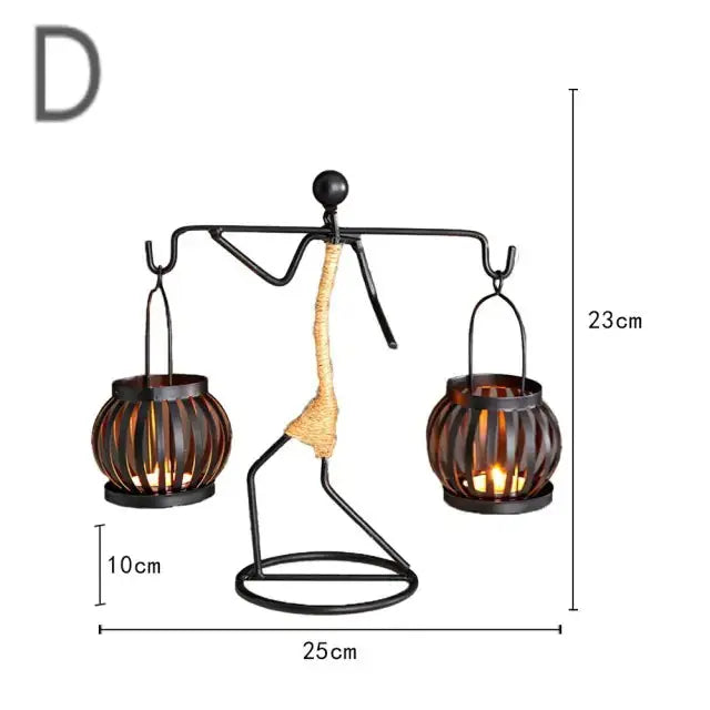 Little Man Candle Holder Uniquely Yours Designs