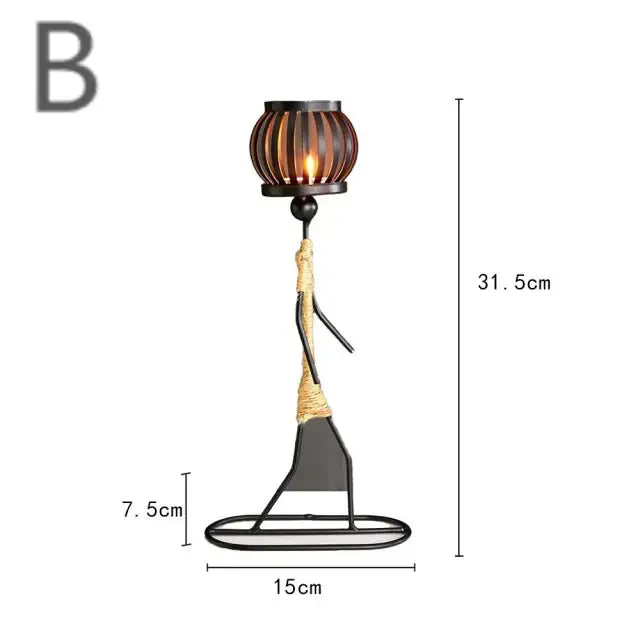 Little Man Candle Holder Uniquely Yours Designs