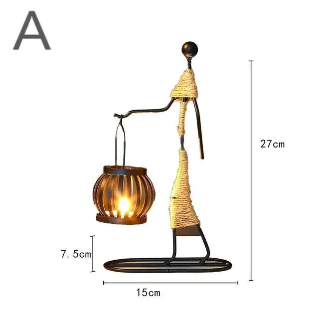 Little Man Candle Holder Uniquely Yours Designs