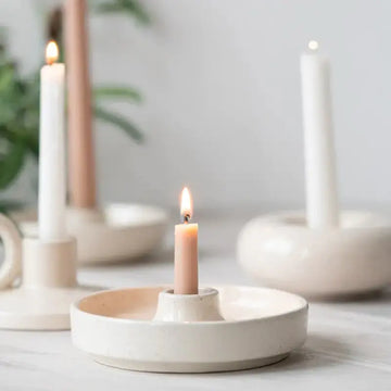 Nordic Ceramic Simple Candle Holder Uniquely Yours Designs