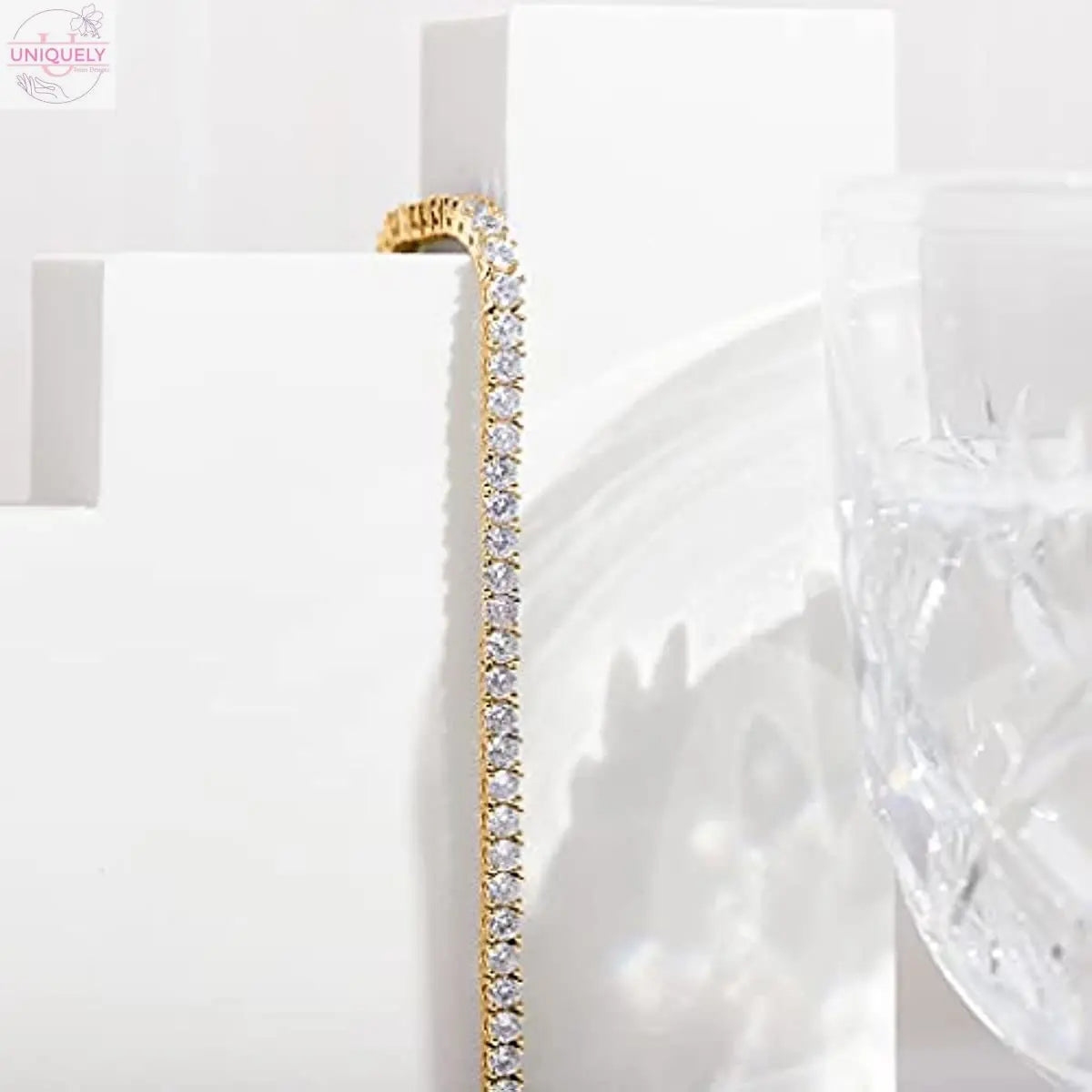 PAVOI Classic Tennis Bracelet | Cubic Zirconia Bracelets for Women | Size 6.5-7.5 Inch