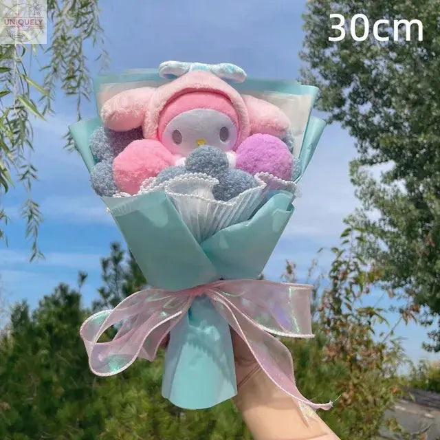 Plush Dolls  Flower Bouquet Uniquely Yours Designs