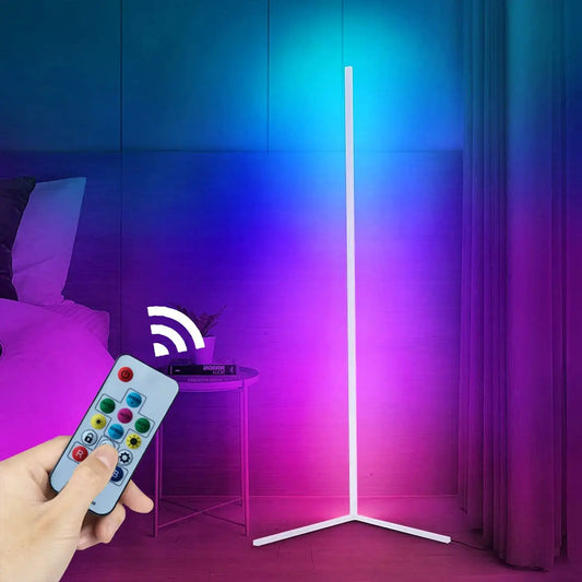 RGB Corner Floor Lamp Uniquely Yours Designs