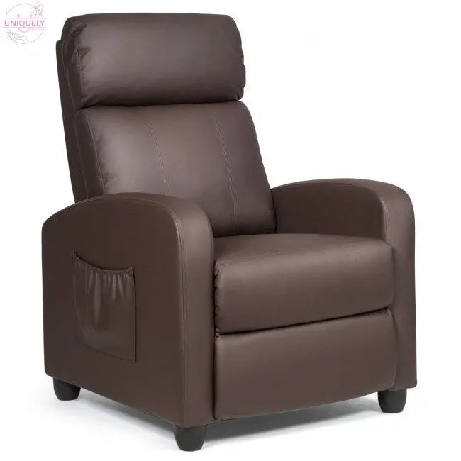 Recliner Sofa Wingback Chair with Massage Function Doba