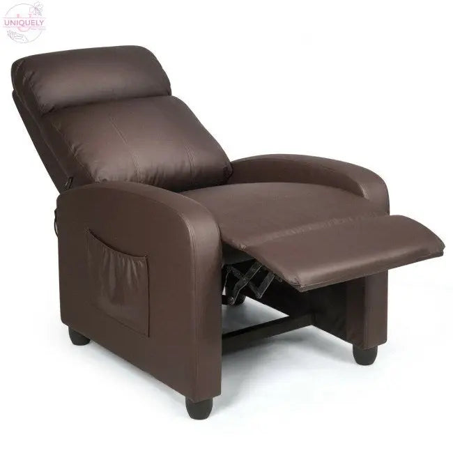 Recliner Sofa Wingback Chair with Massage Function Doba