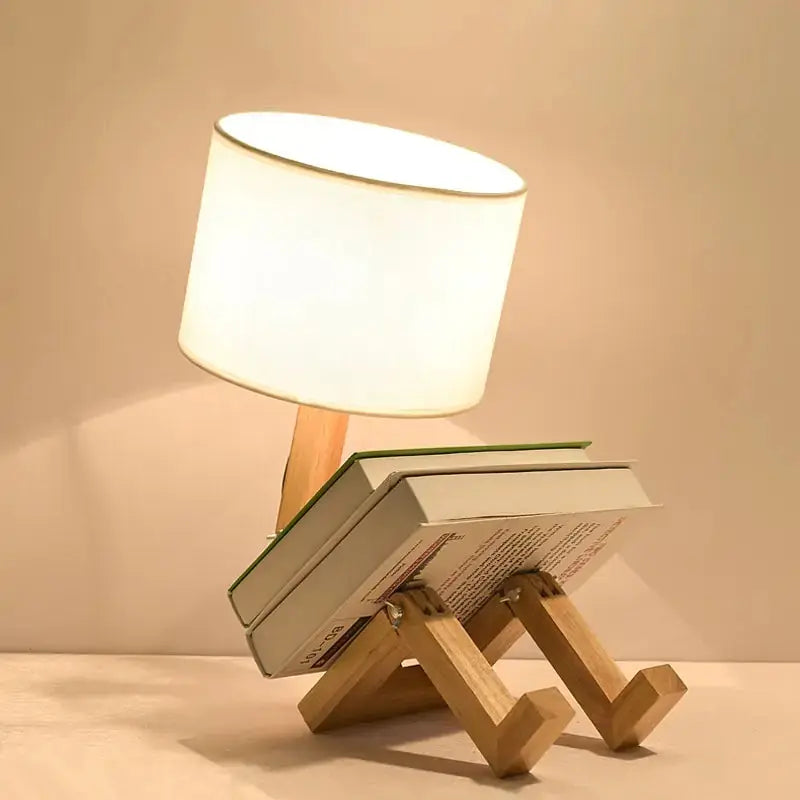 Robot Shape Table Lamp Uniquely Yours Designs