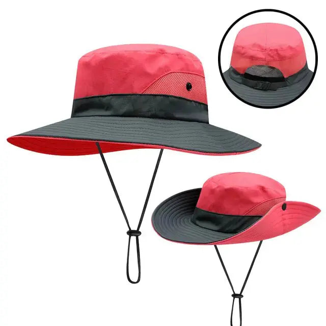 Summer Sun Hat Wide Brim UV Protection Uniquely Yours Designs