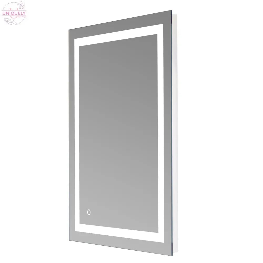 4 Size Bathroom LED Vanity Mirror Wall Mounted Makeup Mirror with Light (Horizontal/Vertiacl) Doba