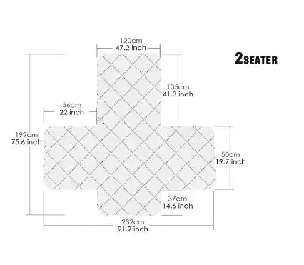 Waterproof Sofa Cover Uniquely Yours Designs