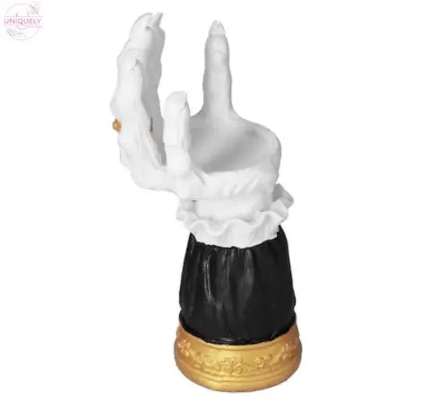 Witch Skeleton Hands Candle Holder Halloween Decorative Halloween Desktop Decor Doba