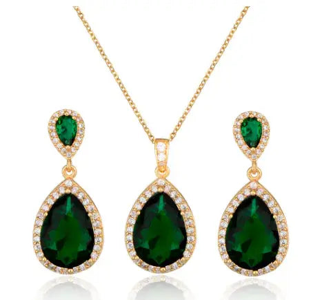 Zircon Jewelry Set Uniquely Yours Designs