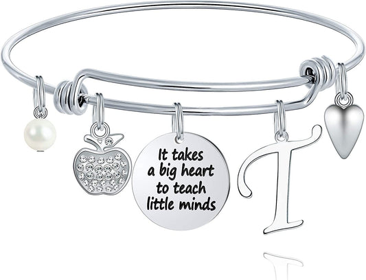 M MOOHAM Teacher Gifts for Women; Teacher Bracelet Teacher Appreciation Gifts End of Year Teacher Gifts for Teachers on Teachers Day Doba