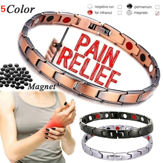 Fashion trend men's and women's magnet bracelet gold magnetite magnetic Doba