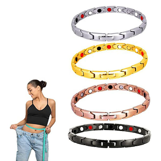 Fashion trend men's and women's magnet bracelet gold magnetite magnetic Doba